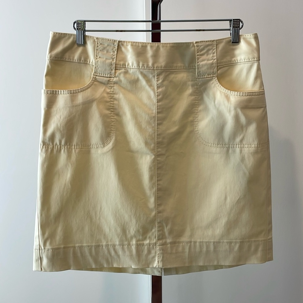 Banana Republic yellow skirt
